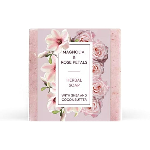 Kräuterseifen Magnolia & Rose Petals 120g