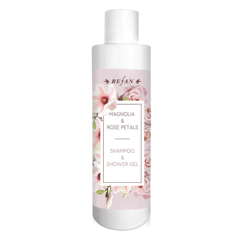 Shampoo und Duschgel Magnolia & Rosenblätter 250 ml