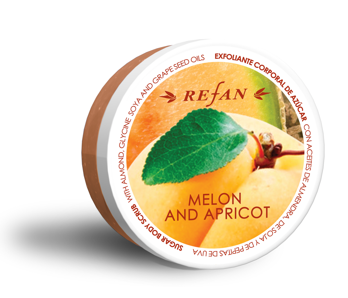 Zucker-Körperpeeling Melon & Apricot