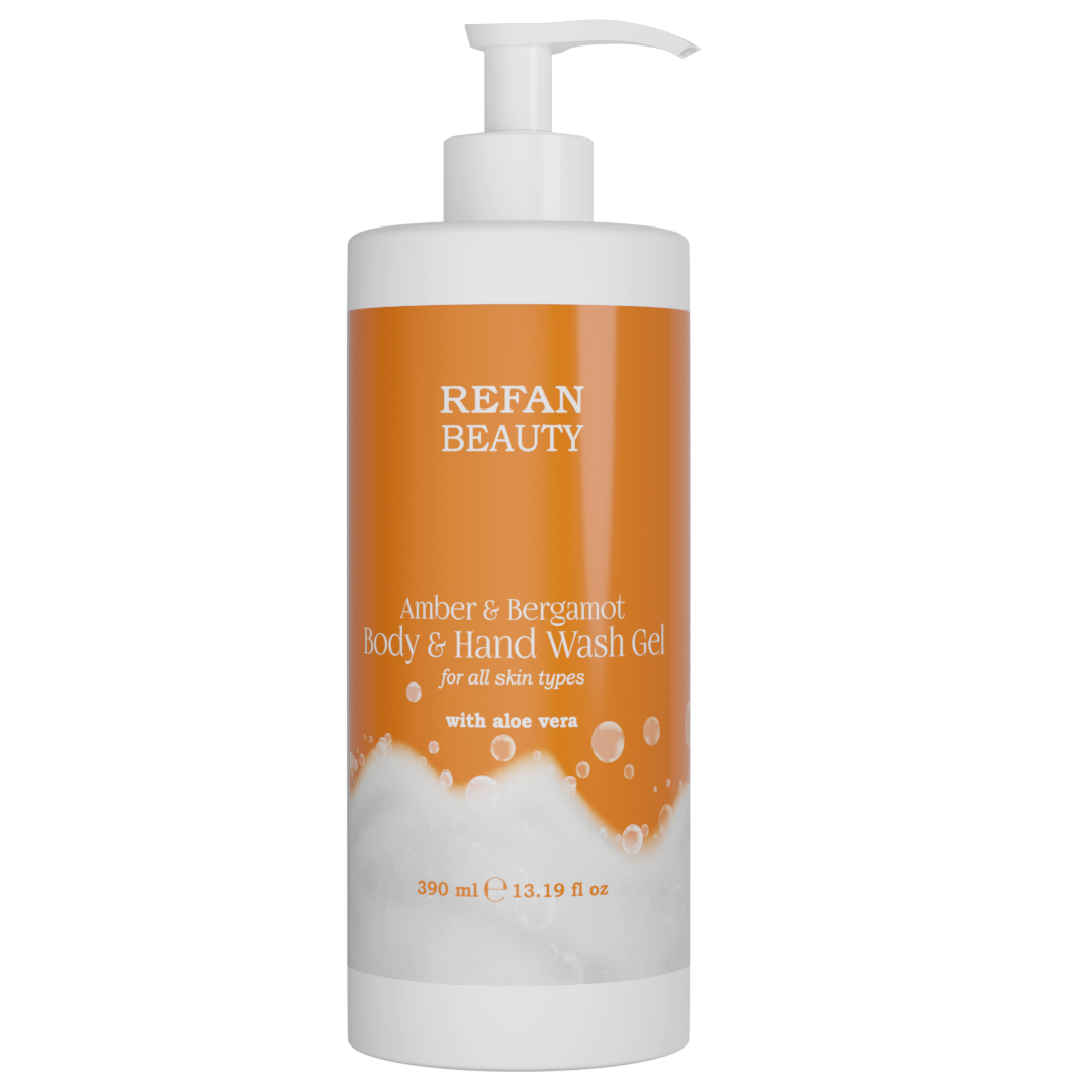 Körper- & Handwaschgel Amber & Bergamot 390 ml