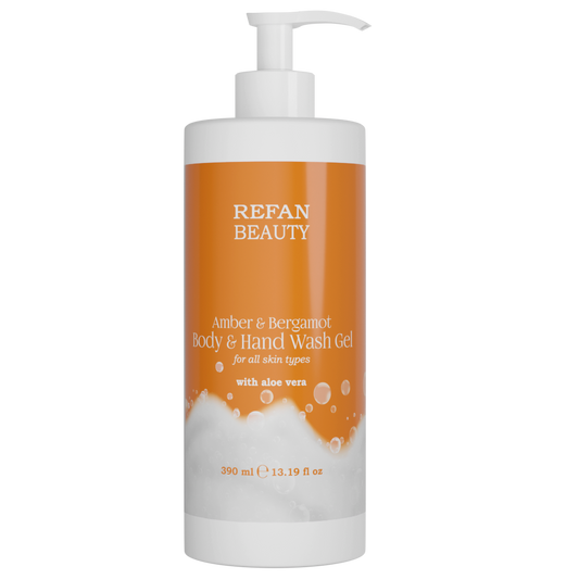 Körper- & Handwaschgel Amber & Bergamot 390 ml