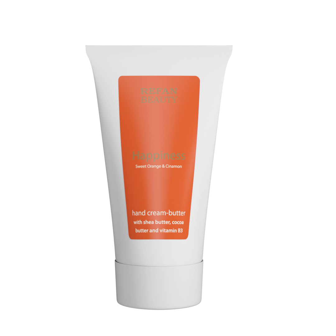 Handcreme-Butter Happiness Süße Orange & Zimt