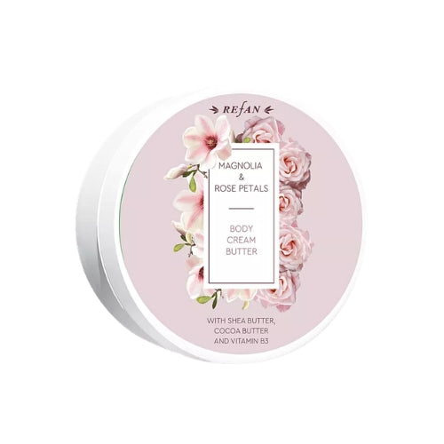 Körpercreme- Butter Magnolia & Rosenblätter 200 ml