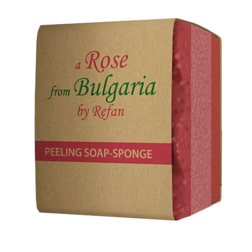 Peeling - Seifenschwamm Rosenduft 75g